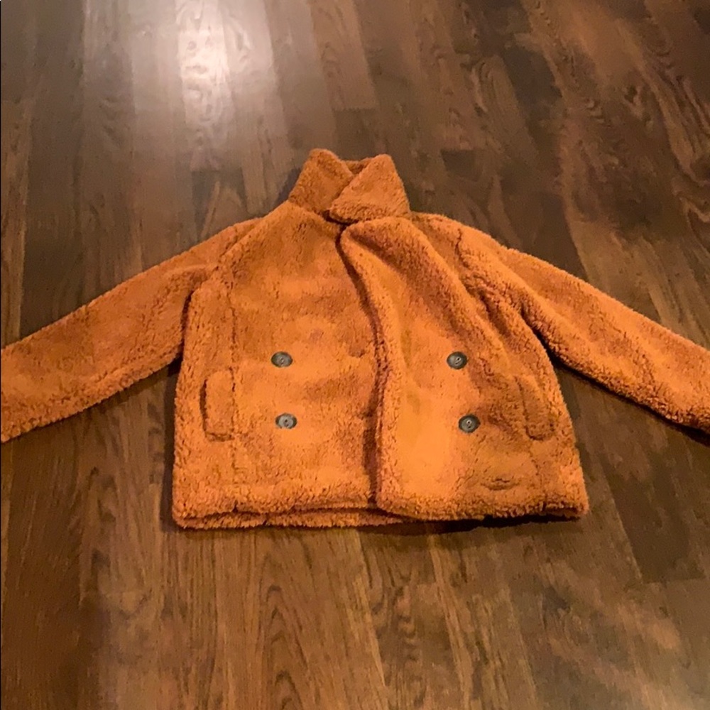 Free people teddy bear jacket
